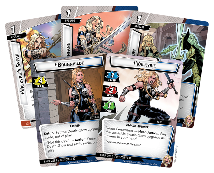 Marvel Champions : The Card Game - Valkyrie Hero Pack